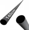 Tubo - Tubo d'acciaio - 140 cm - ⌀ 19 mm - Nero - Anteprima dell’immagine prodotto 1