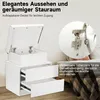 OYAJIA Nachttisch Hochglanz Nachtschrank mit 2 Produktbild-Vorschau 10