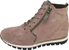 Zapatos de mujer, tipo botín, con cordones, color gris, con Vista previa de la imagen del producto 3