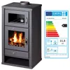 Victoria Deluxe F Kaminofen – 11,30 kW, Backfach, kompakt, Produktbild-Vorschau 1