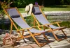 CASARIA® Sonnenliege Holz Wetterfest Klappbar Verstellbar Produktbild-Vorschau 7