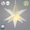 CEPEWA - LED Weihnachtsstern 6/18 Timer 3D Stern Ø11 weiß Produktbild-Vorschau 3