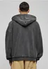 Urban Classics - Heavy Stone Washed Zip Hoody schwarz - 3XL Produktbild-Vorschau 9