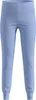 Hellblaue Leggings für Kinder mit elastischem Bund und Bündchen an den Beinen
