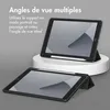 Accezz Smart Silicone Bookcase pour Apple iPad 9 (2021) Voir les images du produit 2