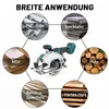 Elektrische Mini Handkreissäge Holzsäge 125mm Kreissäge Produktbild-Vorschau 11