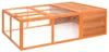 vidaXL Zahradní klec pro zvířata 150x100x50 cm Masivní Náhled obrázku produktu 7
