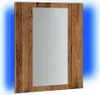 vidaXL Armadio a specchio LED effetto legno vecchio Anteprima dell’immagine prodotto 3