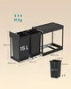 Mülleimer küche, Mülltrennsystem für Unterschrank, 2 x 15 Produktbild-Vorschau 6