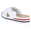 Rieker Damen Pantolette, Weiß, 40 EU, Keilabsatz, Produktbild-Vorschau 24
