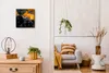 Coloray Uhr auf Leinwand 30x30 cm Wand Uhr Dekoration Produktbild-Vorschau 3