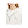 Damen-Kapuzen-Sweatshirt Beige aus recycelter Baumwolle mit Produktbild-Vorschau 9