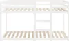 vidaXL Lit superposé blanc 90x190 cm pin massif Voir les images du produit 5