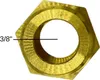 Doppelnippel 3/8" Messing flachdichtend Heizungstechnik Produktbild-Vorschau 1