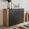 finori Kommode Cento 01B anthrazit Nachbildung Artisan Oak Produktbild-Vorschau 7