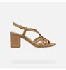 Geox Hellbraune Damensandalen Virnilisa 65 S 38,5 Produktbild-Vorschau 2