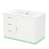 Mobiletto bagno con lavabo, mobile lavabo sospeso con Anteprima dell’immagine prodotto 9