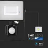 V-TAC PRO VT-30-S faro led 30W ultra slim nero con sensore Anteprima dell’immagine prodotto 14