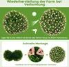 COSTWAY 2er Buchsbaumkugel 37cm, UV-beständig, Dekokugel Produktbild-Vorschau 6