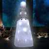 A lit-up Christmas decoration in the shape of a Santa Claus figure. Produktbild-Vorschau