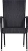 VidaXL 310087, Terrasse, Polyrattan, Stahl, Schwarz, 555 Produktbild-Vorschau 11