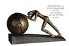 Casablanca by Gilde Dekofigur Skulptur Heavy Ball Produktbild-Vorschau 3