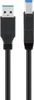Goobay 95719, 1 m, USB A, USB B, USB 3.2 Gen 1 (3.1 Gen 1), Podgląd zdjęcia produktu 1