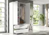 Mobelsta Kleiderschrank mit 2 Schubladen,  Kleiderschränke Produktbild-Vorschau 4