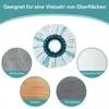 4er Set Ersatzkopf CLEAN TWIST Disc Mop micro duo, Passend Produktbild-Vorschau 3