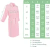 Szlafrok Celodoro dla kobiet i mężczyzn - różowy XXL Podgląd zdjęcia produktu 5