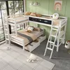 MODFU Patrová postel Dětská postel 90x200cm & 140x200cm pro Náhled obrázku produktu 1