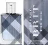 A bottle of Burberry Brit for Him eau de toilette and its packaging are shown side-by-side against a white background. Produktbild-Vorschau