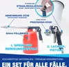 Druckluftzubehör Set 5-teilig mit Farbspritzpistole und Produktbild-Vorschau 2