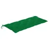 vidaXL Banc de jardin pliable avec support 118 cm bambou Voir les images du produit 4