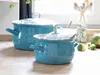 Belis Pot en émail avec couvercle en verre FLOWER 20 Voir les images du produit 8