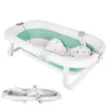 Baignoire pour bébé pliable, avec thermomètre et coussin. Voir les images du produit 1