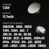 ABSINA SR621SW Uhrenbatterie 1,55V Silberoxid 10er Pack - Produktbild-Vorschau 5