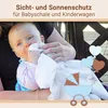 ZOLLNER 5er Set Moltontücher in 80x80 cm aus Baumwolle - Produktbild-Vorschau 9