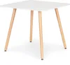 Kuchyňský stůl moderní dřevěný čtvercový 80x80 cm Náhled obrázku produktu 2