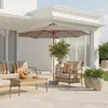 home24 Sonnenschirm - Grau Produktbild-Vorschau 4