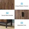 Collage of product details with text overlays. Voir les images du produit