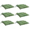 vidaXL Coussin de chaise 6 pcs. Motif de feuilles 40x40x7 Voir les images du produit 3