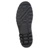 The image shows the sole of a black boot against a white background. Voir les images du produit