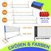 KESSER® Badmintonnetz, Tennisnetz | 300cm | 400cm | 500 cm Produktbild-Vorschau 8