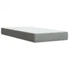 Boxspringbett mit Matratze Hellgrau 90x190 cm Stoff, Produktbild-Vorschau 9