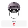 Kask Abus MoDrop Mips na rower popielato-fioletowy wielkość Podgląd zdjęcia produktu 7