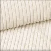 A close-up of cream-colored corduroy fabric. Produktbild-Vorschau
