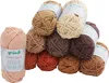 Gründl Baumwolle Quick Mini, bruine tinten, set van 10 Productafbeelding-voorbeeld 1