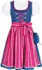Kinderdirndl 3-teilig Demi in Dunkelblau vom Nübler Größe Produktbild-Vorschau 1