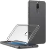 A clear phone case is shown in front of a dark gray phone. Anteprima dell’immagine prodotto